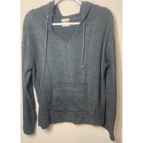 DARI Gray Hoodie Women's Size XL Drawstring, Streetwear, School, Casual - Picture 1 of 4